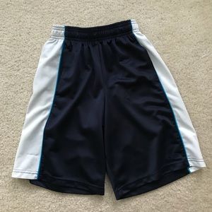 Boys blue & white champion athletic shorts